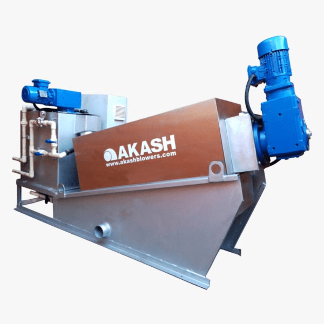 Multi Disc Screw Press-Sludge Dewatering Machines